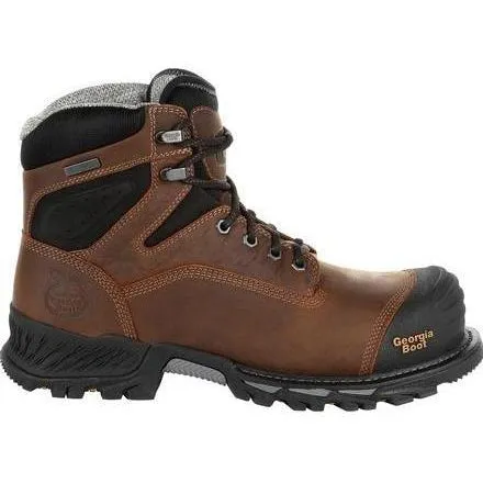 Georgia Men's Rumbler 6" Composite Toe Waterproof Work Boot - Brown - GB00284