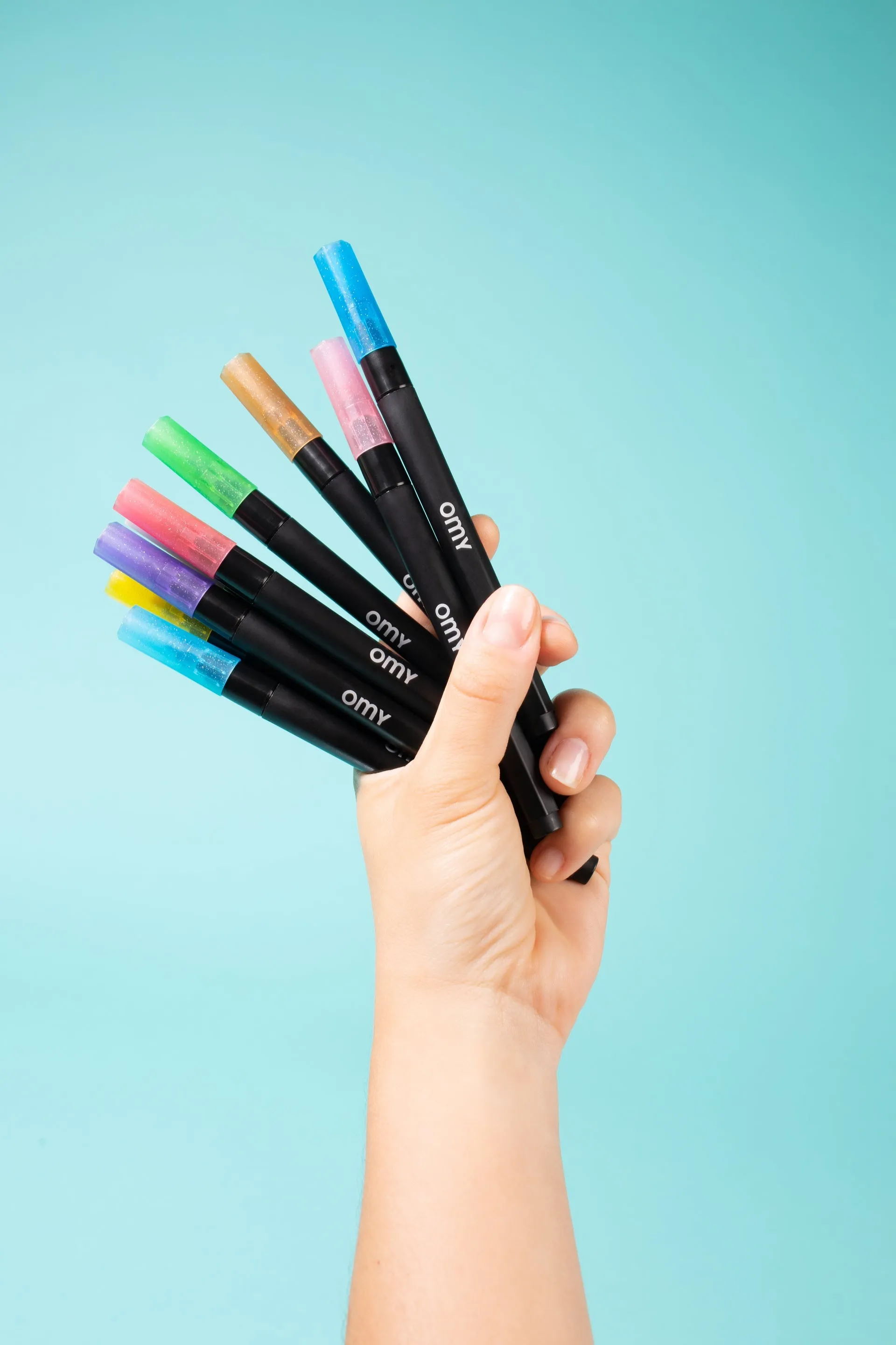 Glitter markers