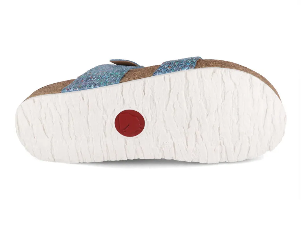 HAFLINGER Women Bio Sandals 'Juno', pine capri