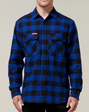 Hard Yakka Check Flannelette Shirt