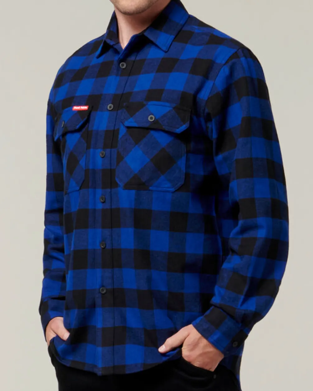 Hard Yakka Check Flannelette Shirt