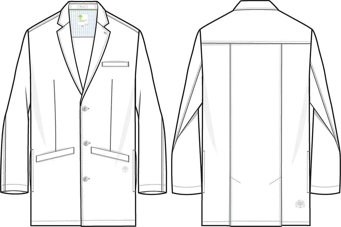 Healing Hands Lyndon Labcoat in White