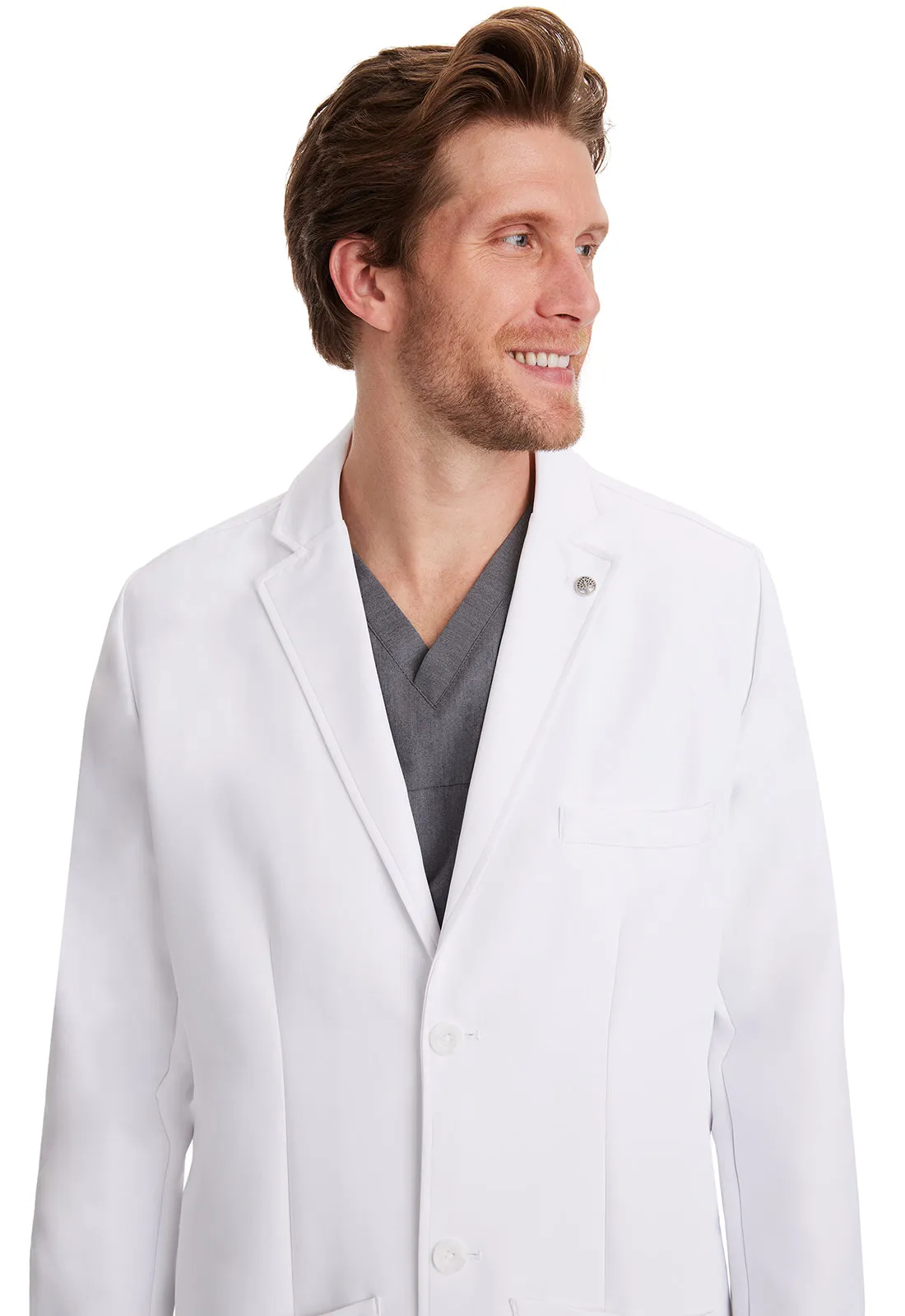 Healing Hands Lyndon Labcoat in White