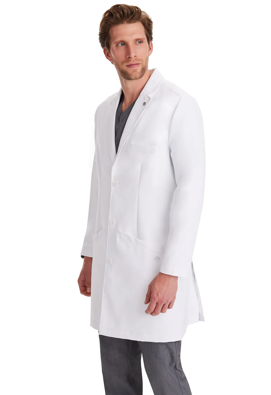 Healing Hands Lyndon Labcoat in White