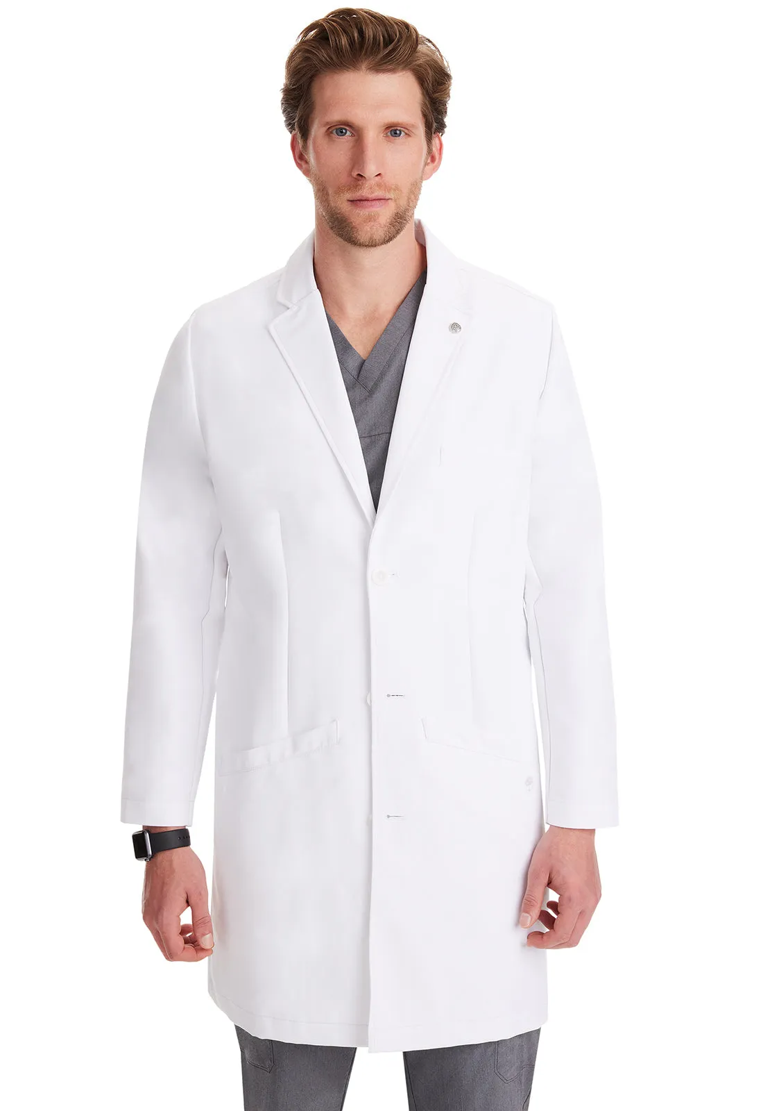 Healing Hands Lyndon Labcoat in White