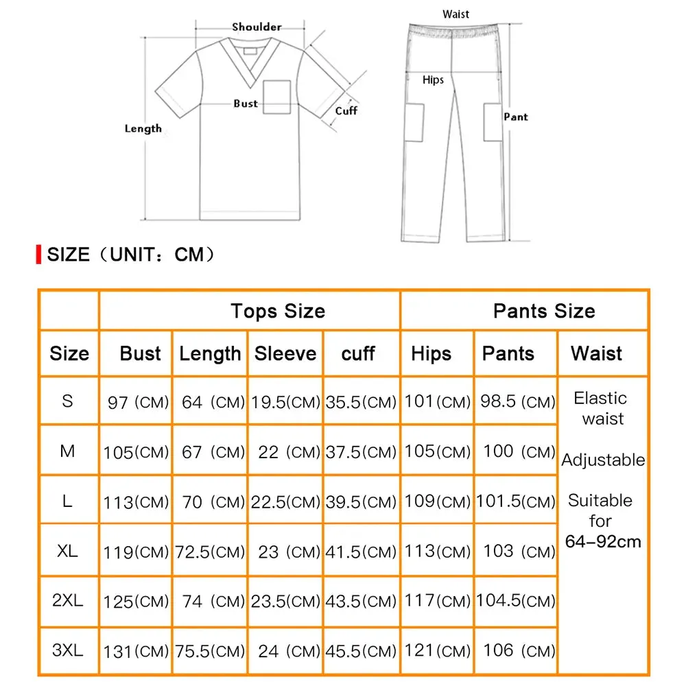 High Quality Unisex Scrubs