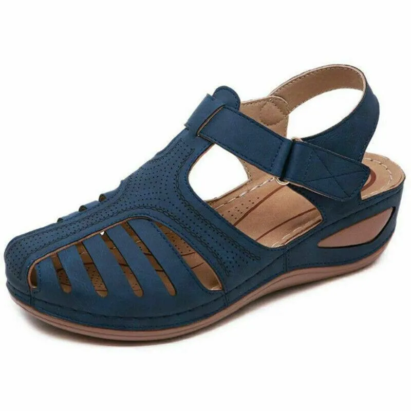 Hollow Closed Toe Orthopedic Sandal For Women