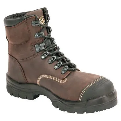 Honeywell 55 Series Safety Footwear, Size 7, Non-Woven Synthetic Lining, 55231-BRN-070