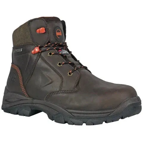Hoss Men's Hudson Composite Toe Waterproof Puncture Resist Work Boot - Brown 60466