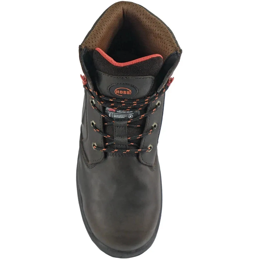 Hoss Men's Hudson Composite Toe Waterproof Puncture Resist Work Boot - Brown 60466