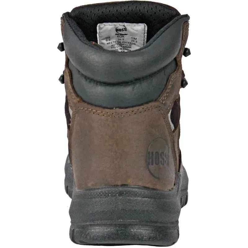 Hoss Men's Lorne 6" Composite Toe Waterproof Puncture Resist Work Boot - Brown 60416
