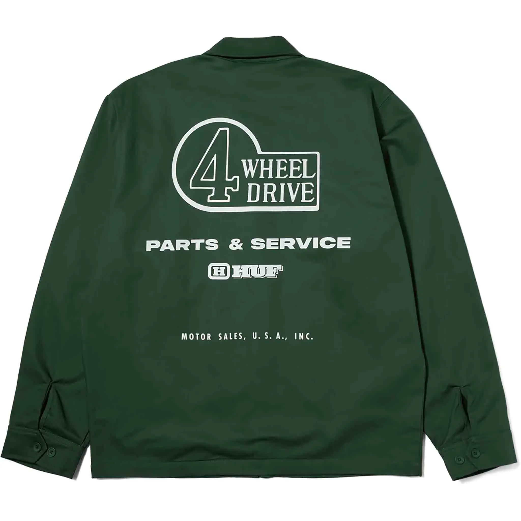Huf X Toyota Parts And Service Jacket Green