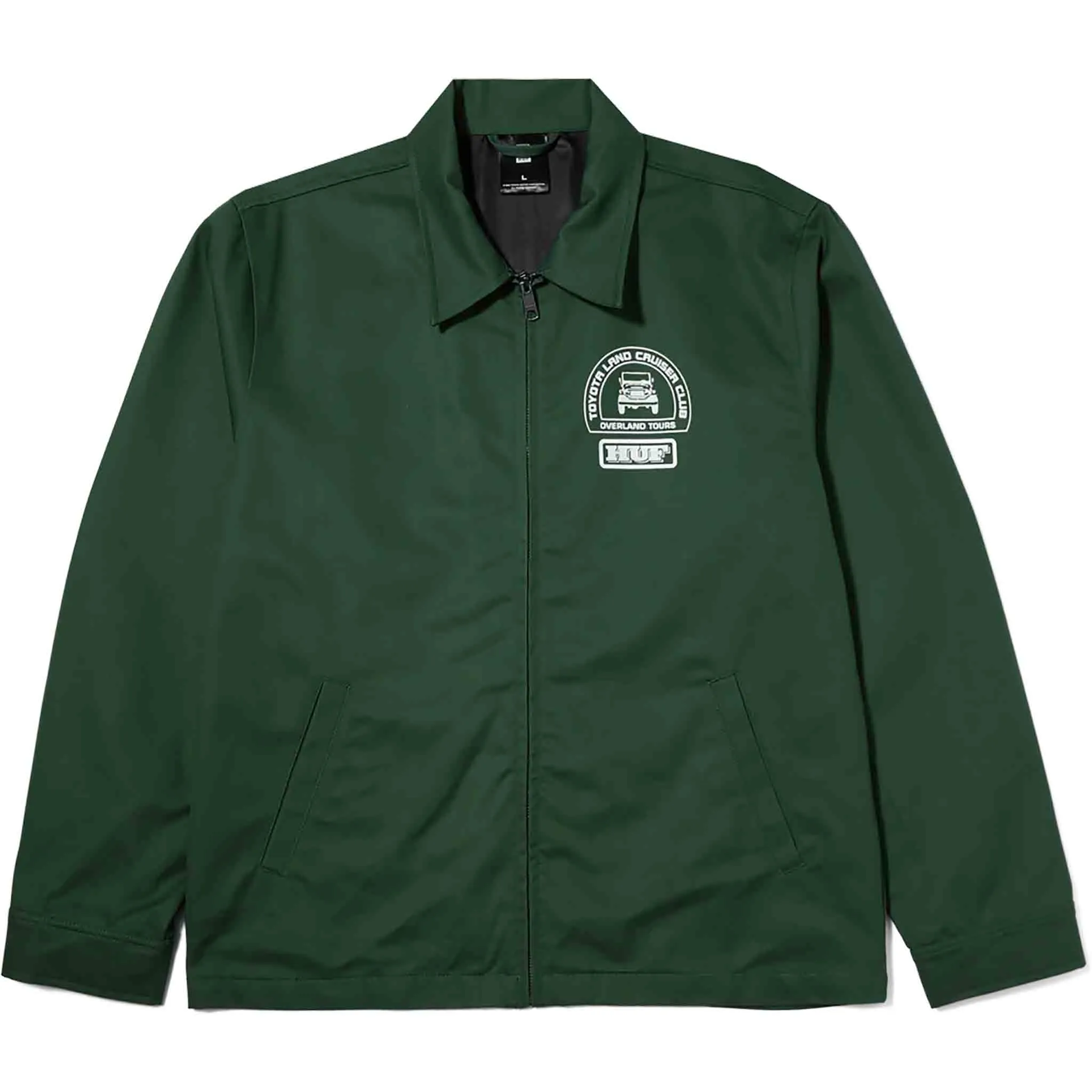 Huf X Toyota Parts And Service Jacket Green