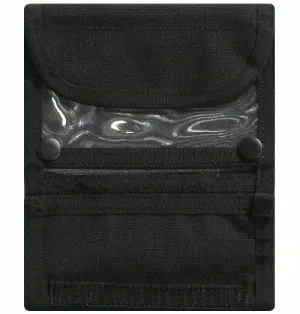 ID and Map Pouch for Strikeforce/Tactical Ten Vest (Black) Clearance Item