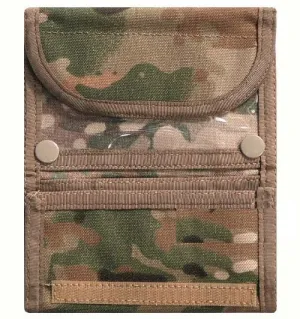 ID and Map Pouch for Strikeforce/Tactical Ten Vest (Eight Color Desert) Clearance Item
