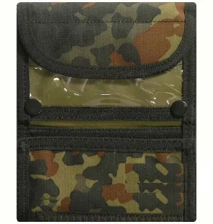 ID and Map Pouch for Strikeforce/Tactical Ten Vest (German Flecktarn) Clearance Item