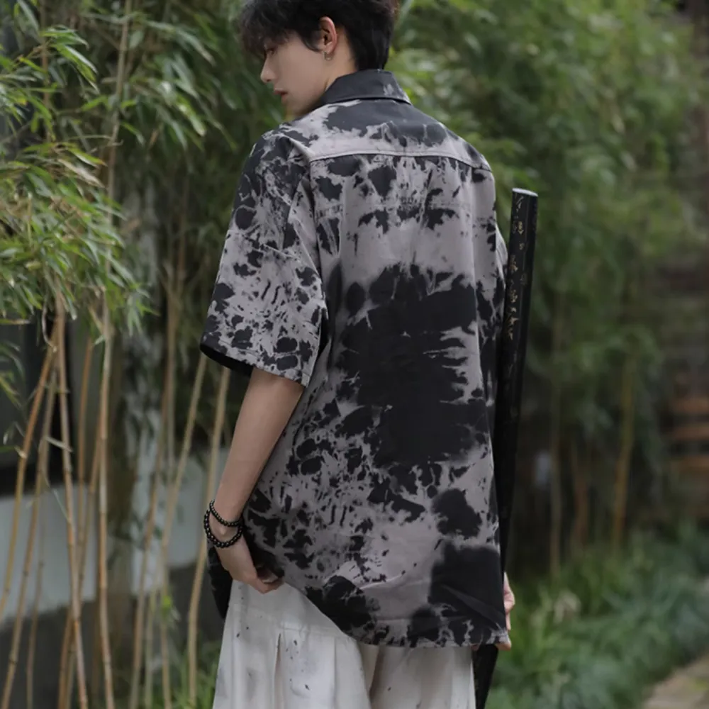 Japanese Tie-Dye Workwear Shirt