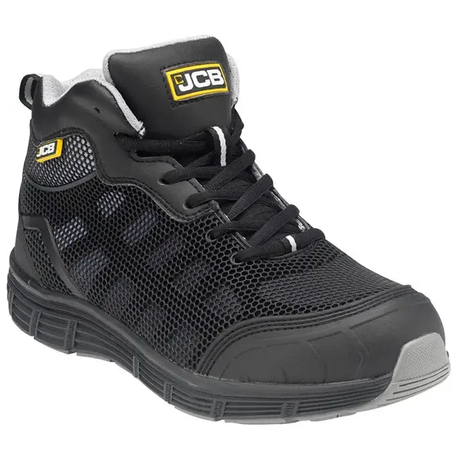 JCB Hydradig S1P Mid Cut Safety Work Boots Steel Toe Midsole Sizes 3-12