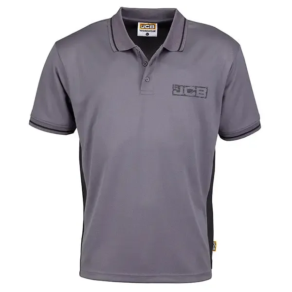 JCB Workwear Trade Branded Wicking Polo Shirt