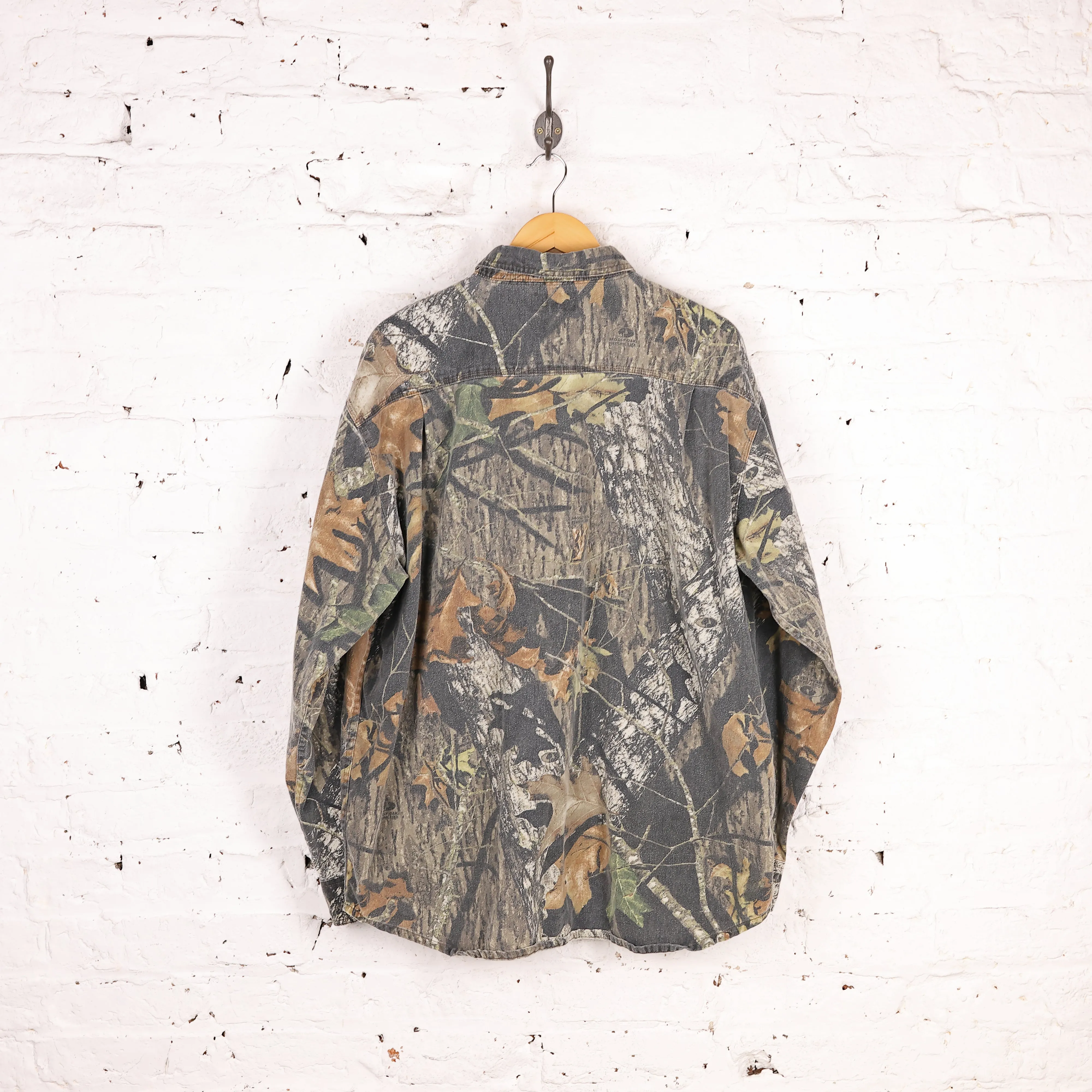 John Deere Real Tree Camo Shirt - Green - XL