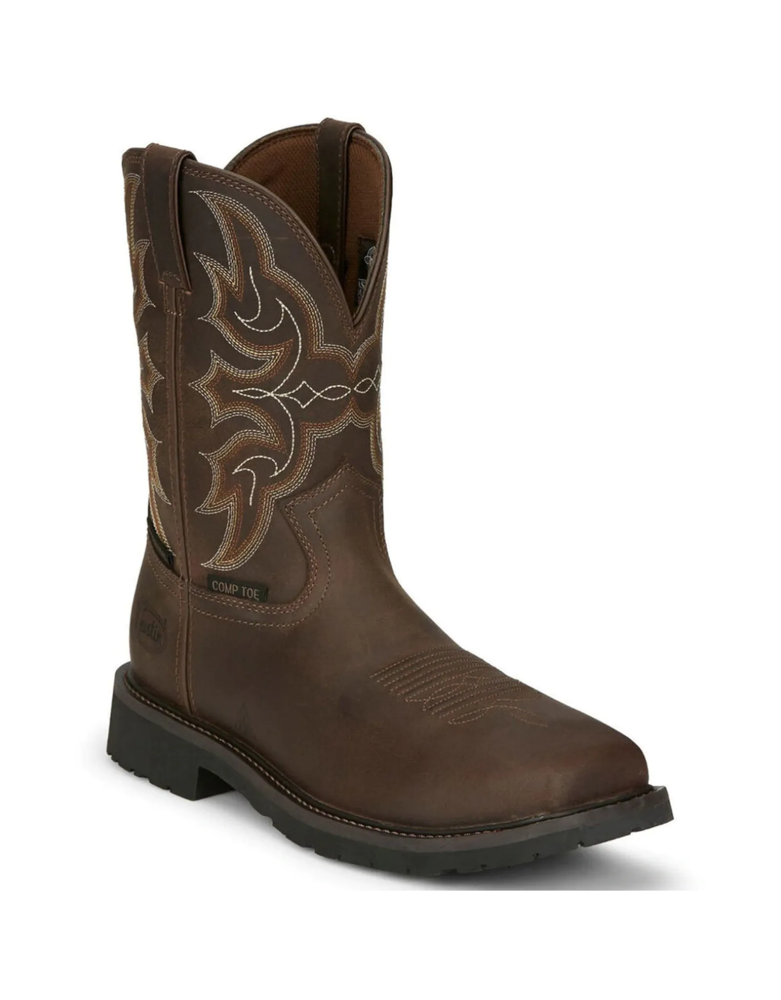 Justin Men’s Ricochet SE3003/WK3003 Composite Toe Waterproof Work Boots