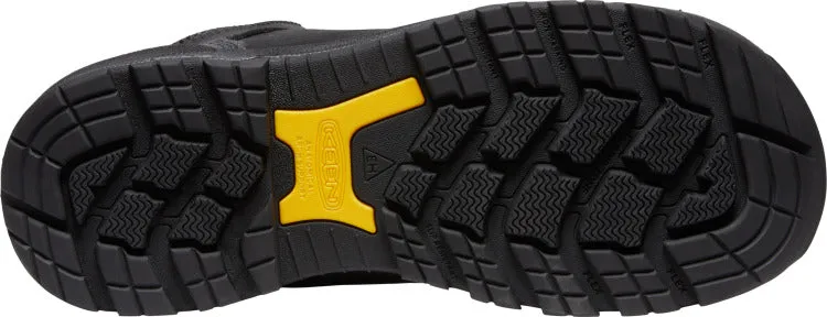 'Keen Utility' Men's 6" Independence EH WP Comp Toe - Black / Black