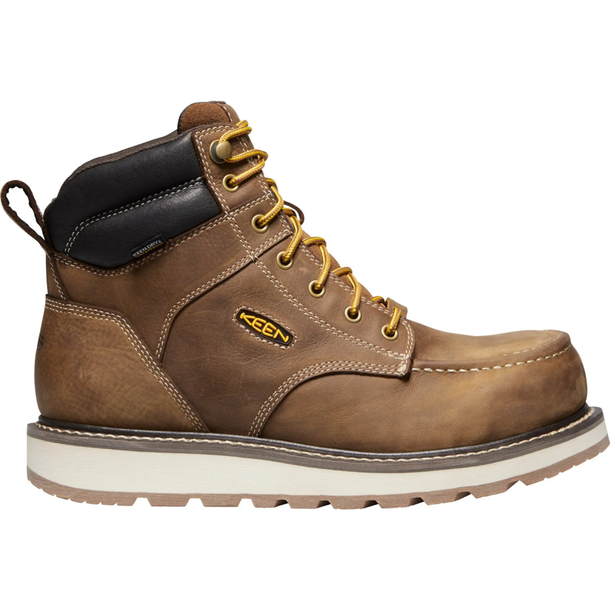 Keen Utility Men's Cincinnati 6" Carbon-Fibre Toe Wedge Waterproof Work Boot 1023222