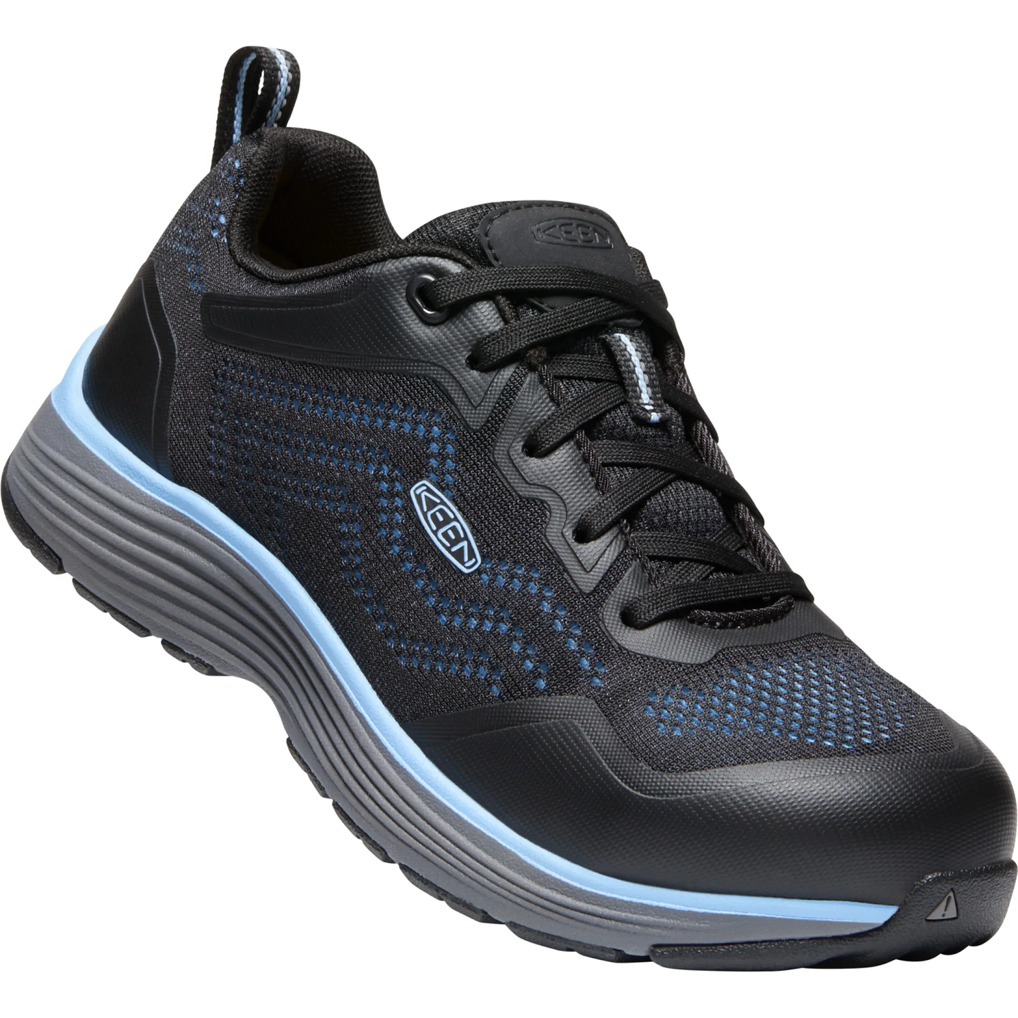 KEEN Utility Women's SPARTA II Aluminum Toe Work Shoe- Black - 1025571