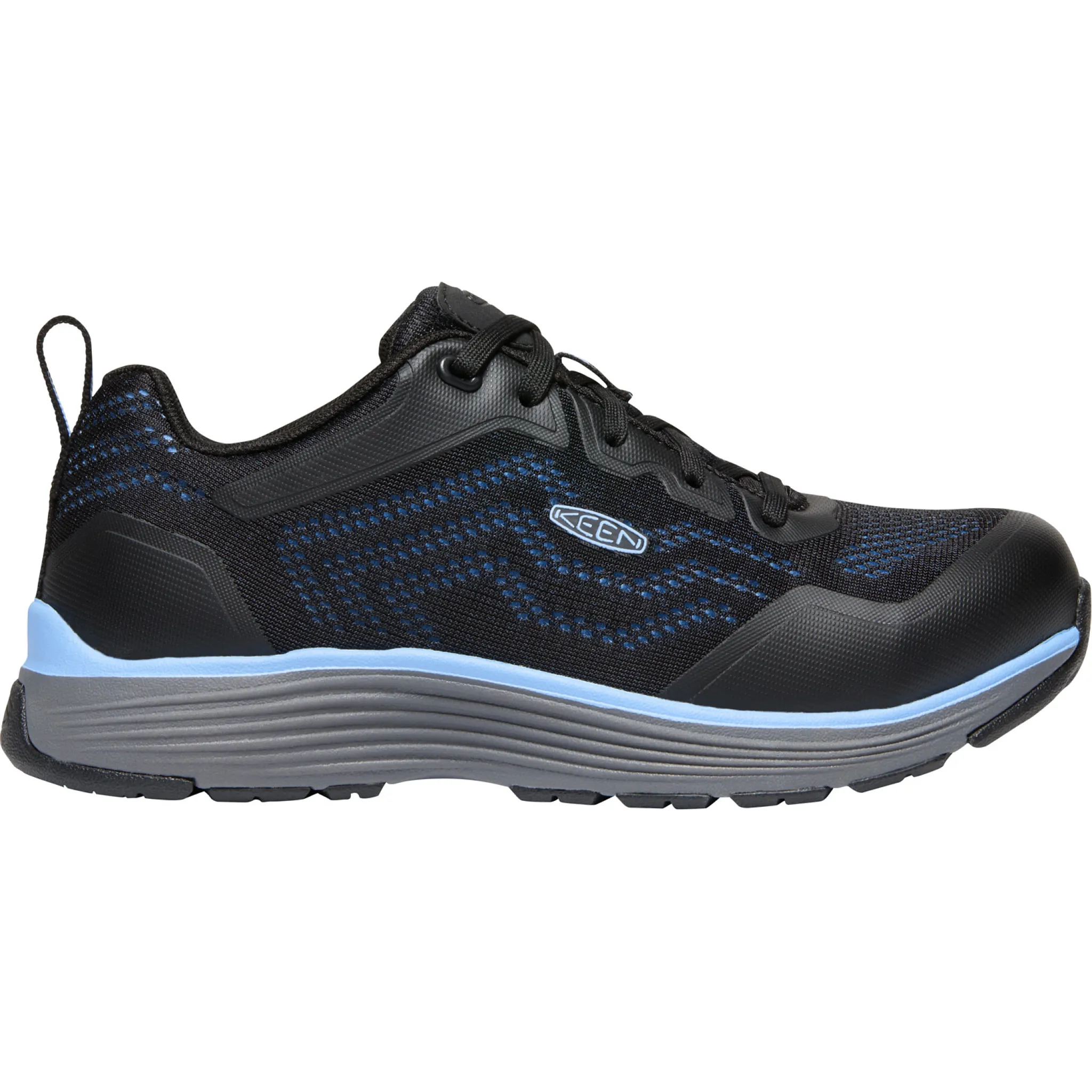 KEEN Utility Women's SPARTA II Aluminum Toe Work Shoe- Black - 1025571