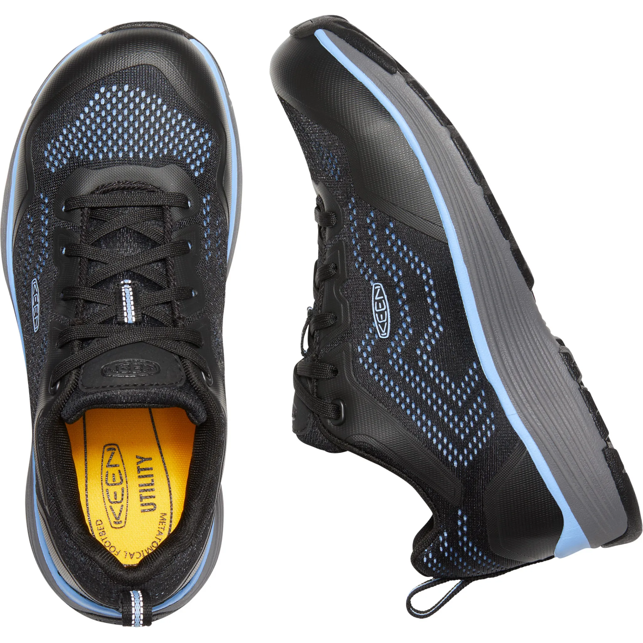 KEEN Utility Women's SPARTA II Aluminum Toe Work Shoe- Black - 1025571