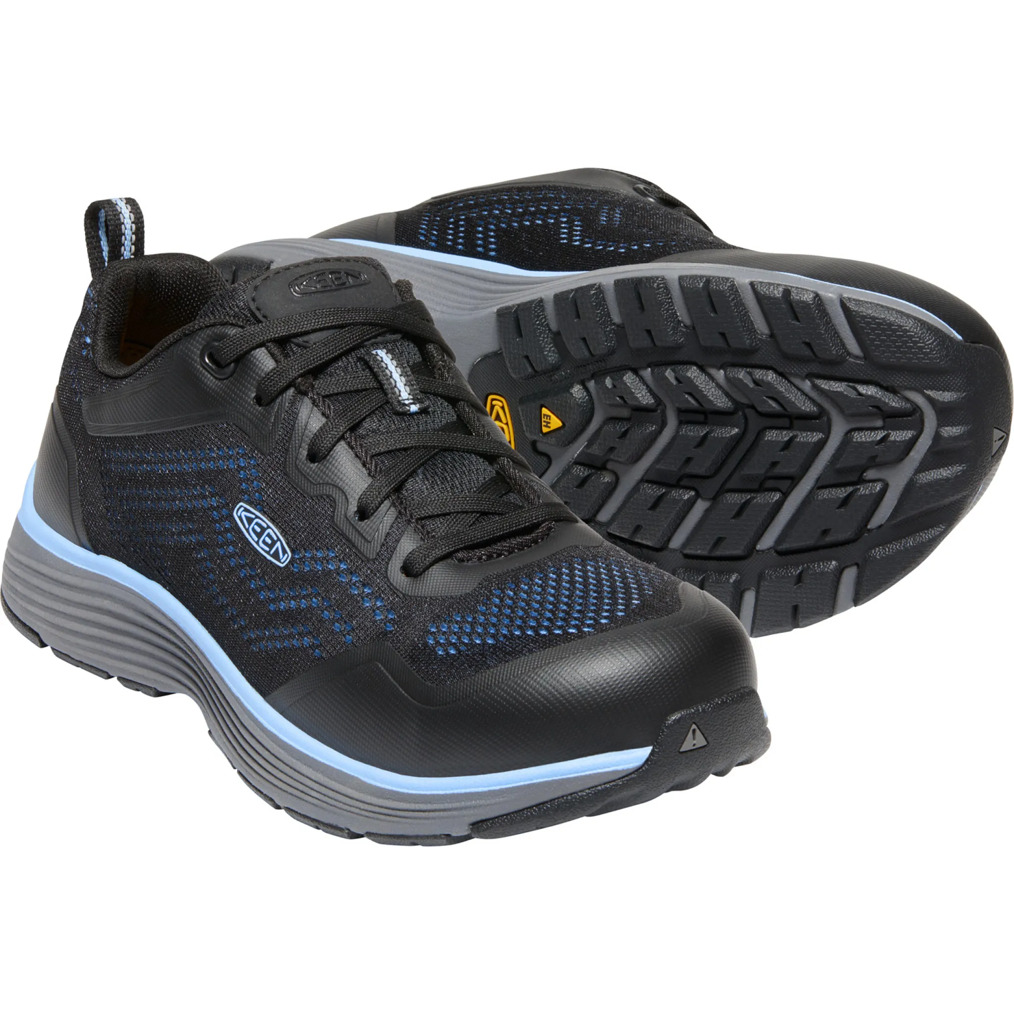 KEEN Utility Women's SPARTA II Aluminum Toe Work Shoe- Black - 1025571