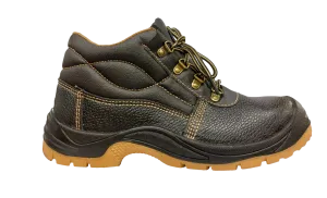 Kerosene Safety steel Toe Cap Boots Brown