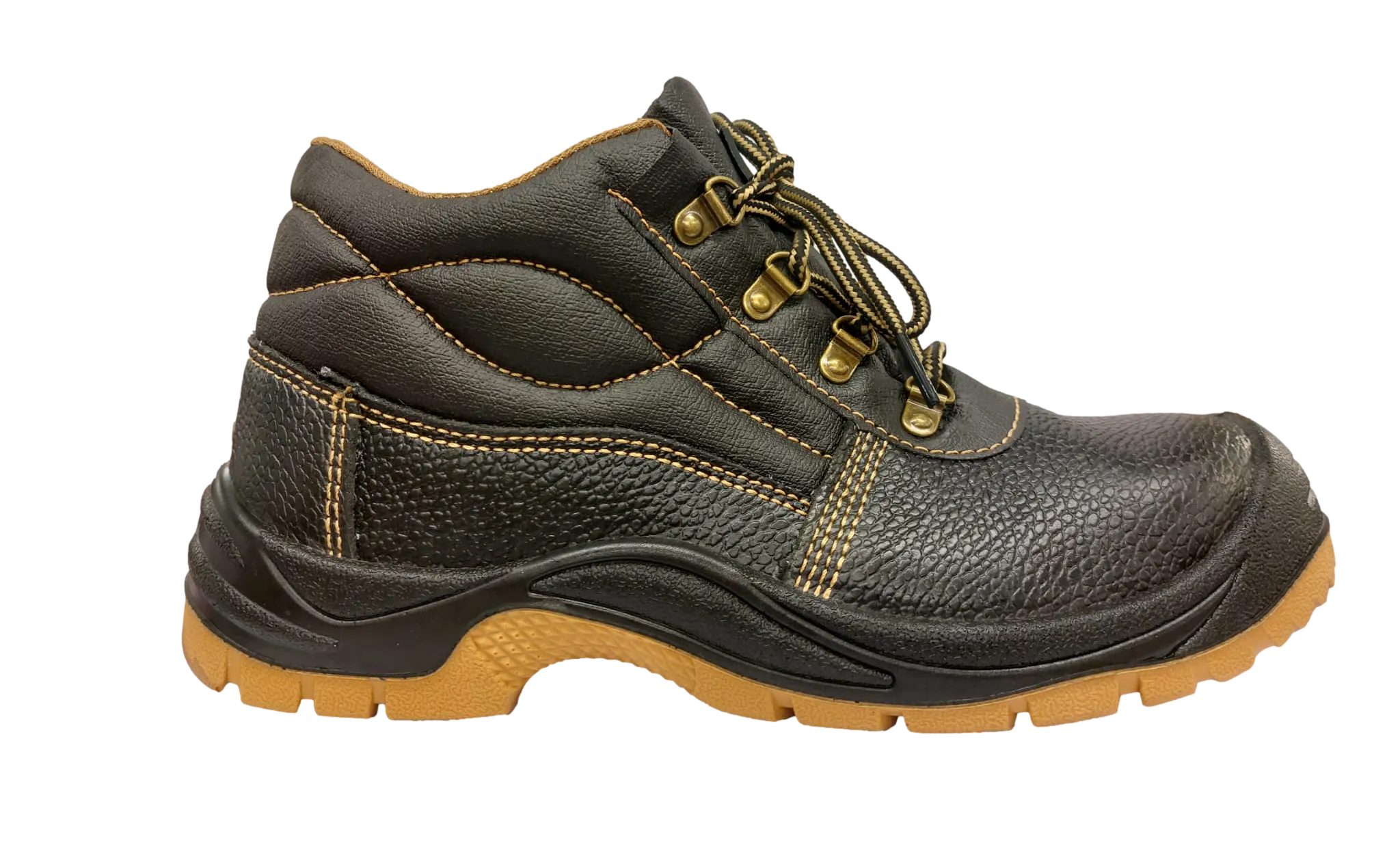 Kerosene Safety steel Toe Cap Boots Brown