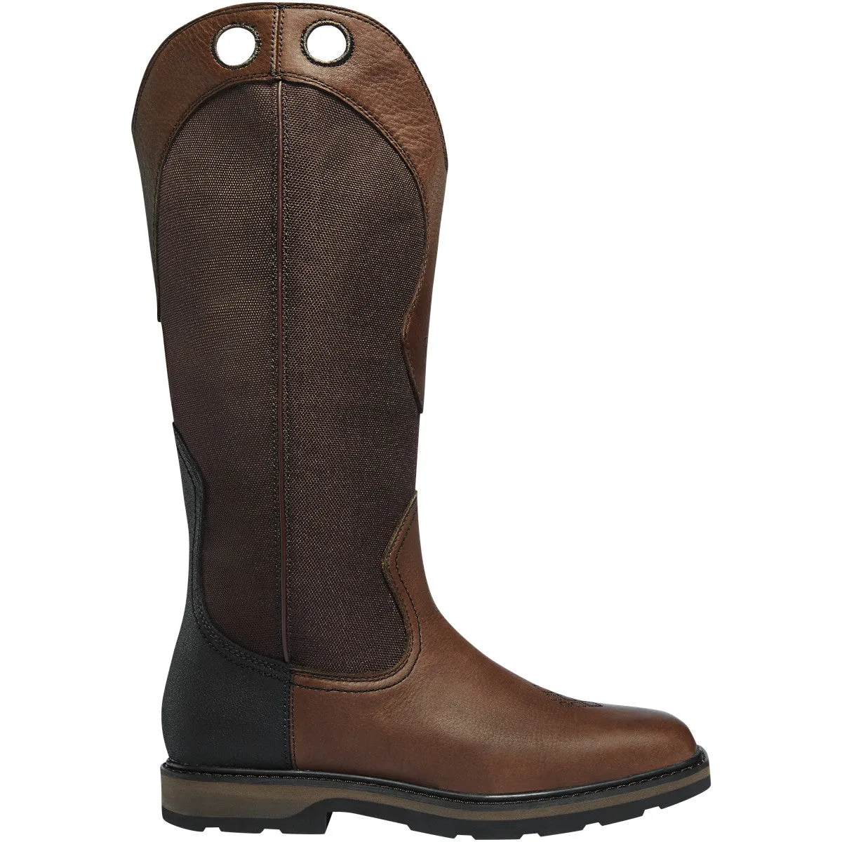 Lacrosse Men's Snake Country 17" WP Snake Guard Hunt Boot Brown 521172