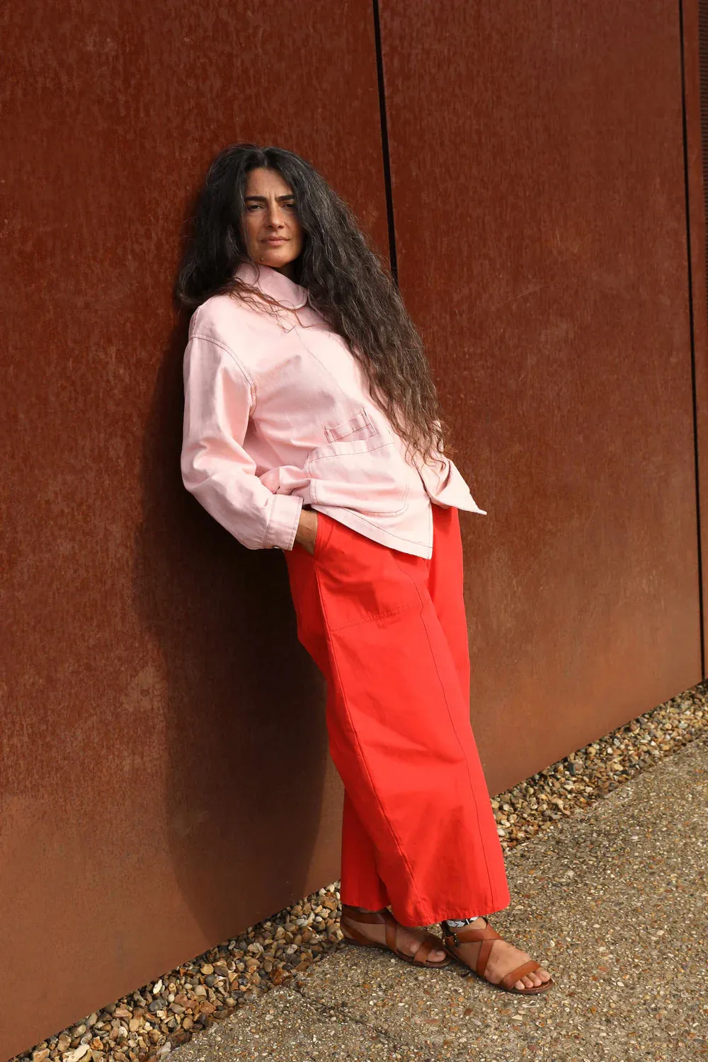 L.F. Markey Kaleb Trouser // Tomato