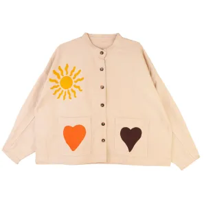 L.F.Markey Wide Chore Coat Agora Print