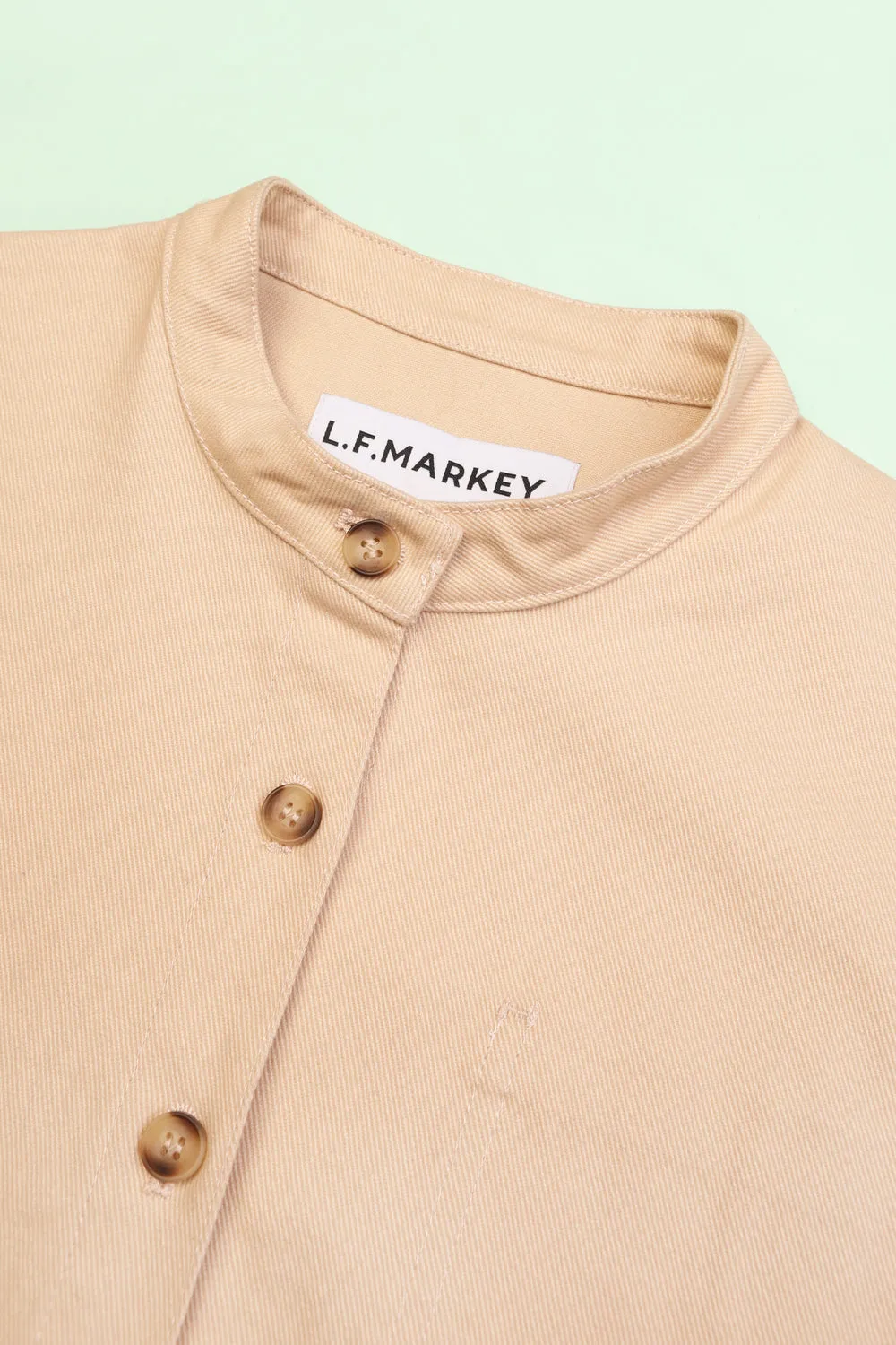 L.F.Markey Wide Chore Coat Agora Print