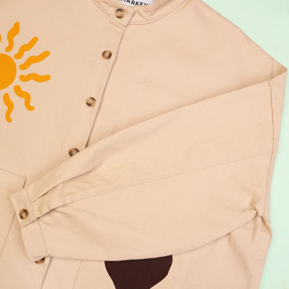 L.F.Markey Wide Chore Coat Agora Print