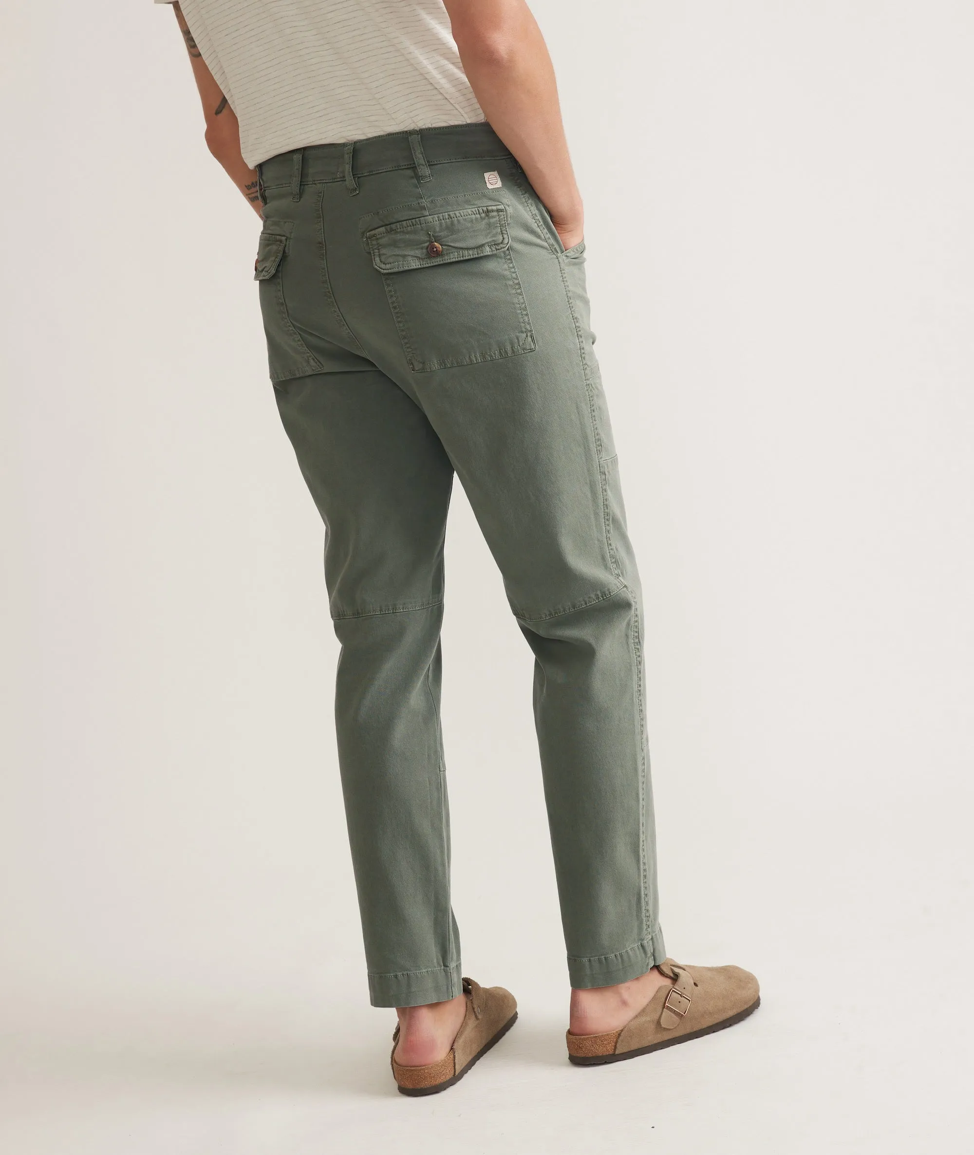 Marine Layer Breyer Utility Pant - Vetiver