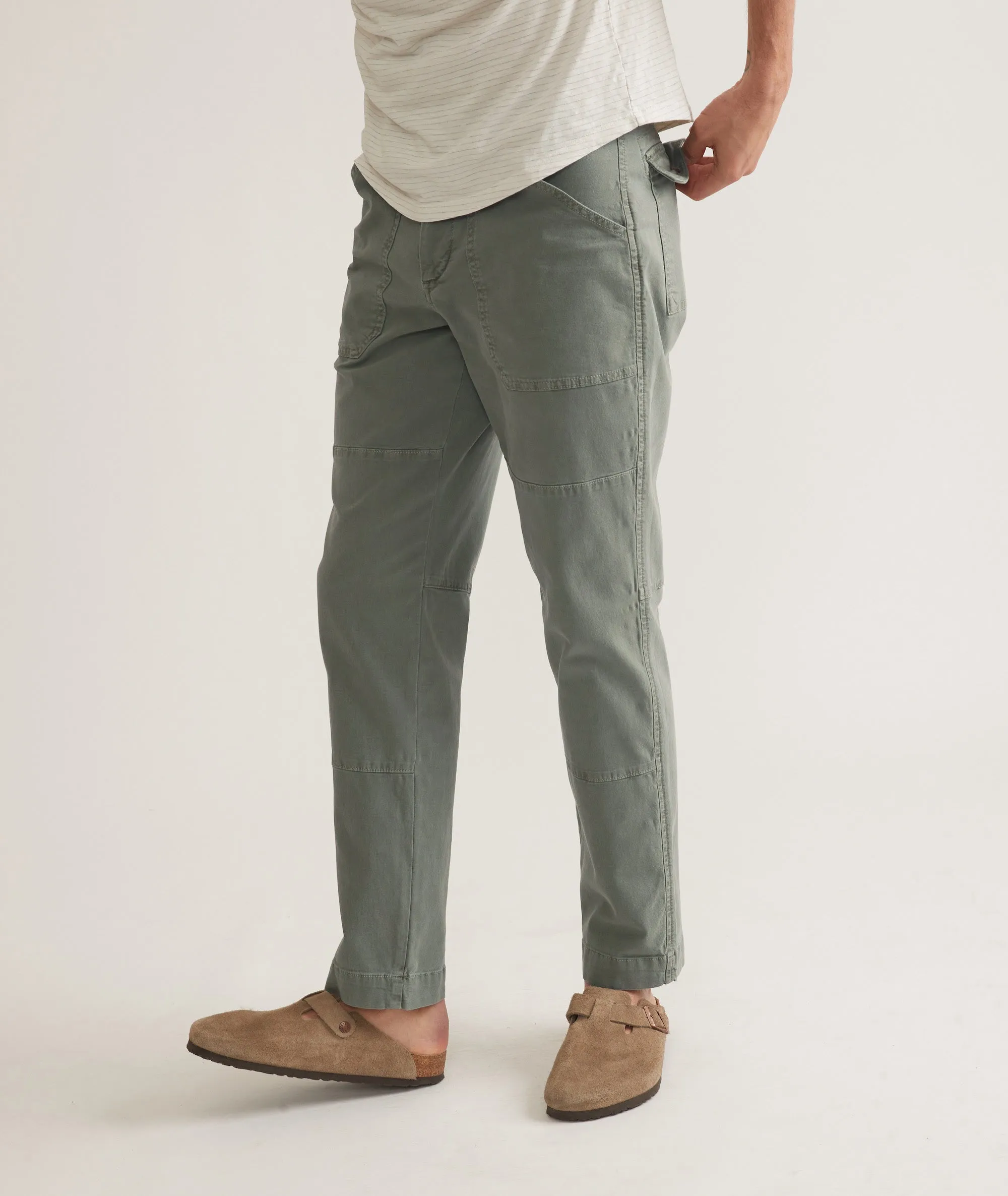 Marine Layer Breyer Utility Pant - Vetiver