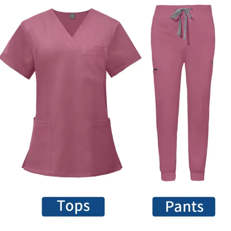Medical Scrubs Jogger Set