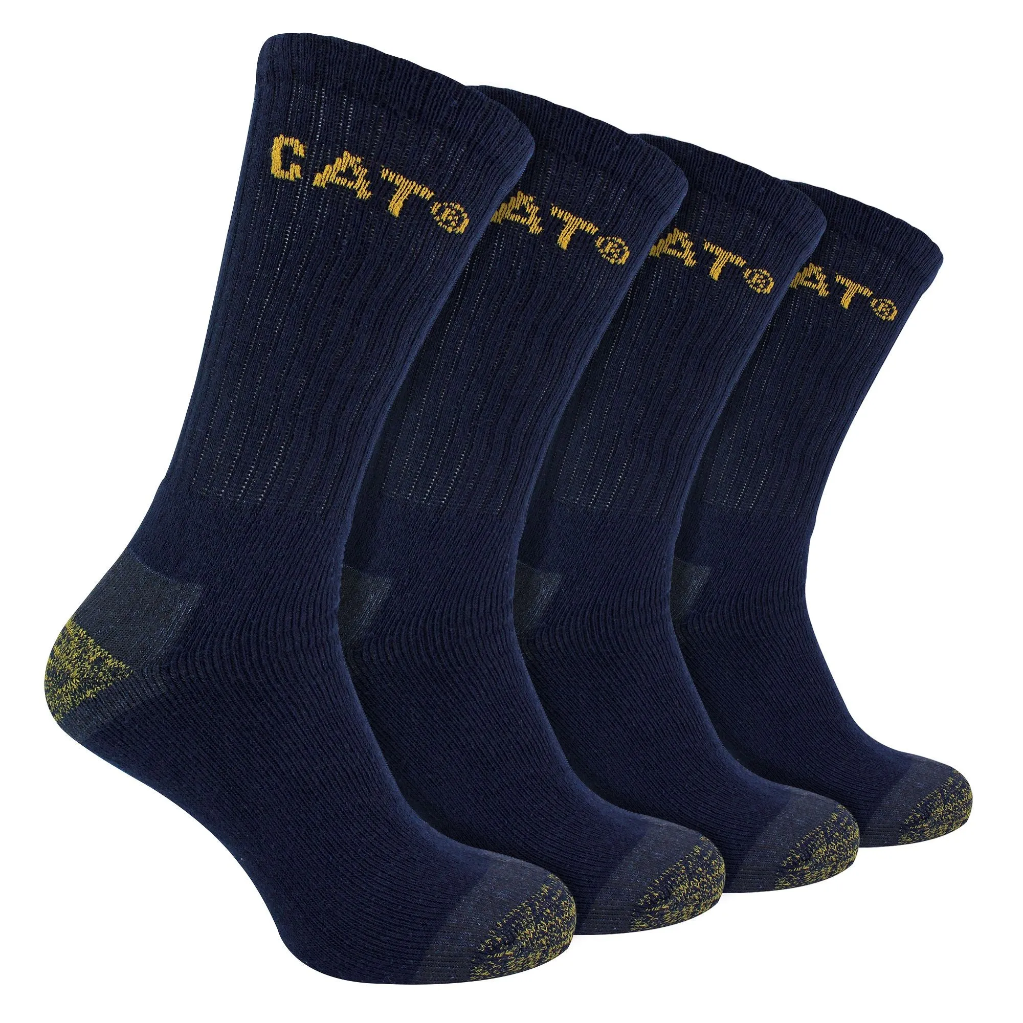 Mens 4 Pack Premium Cotton Work Socks