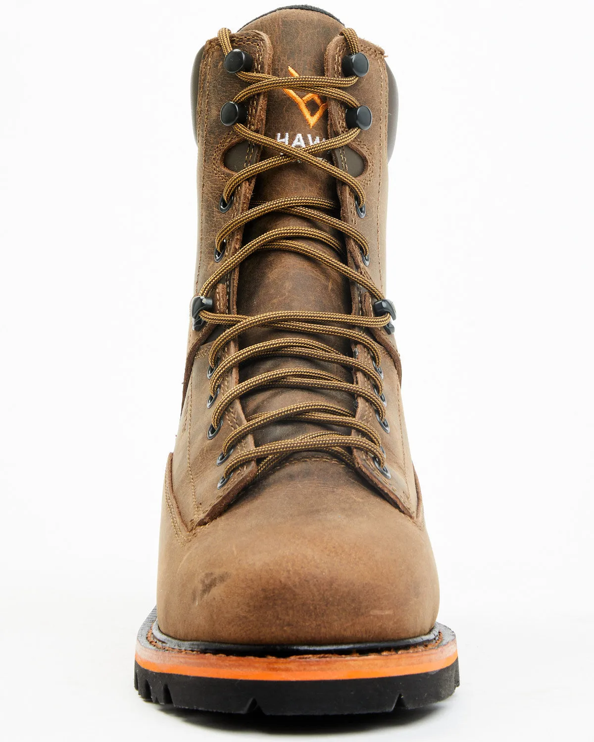 Men's 8" Insulated Lace-Up Waterproof Work Boots - Composite Toe