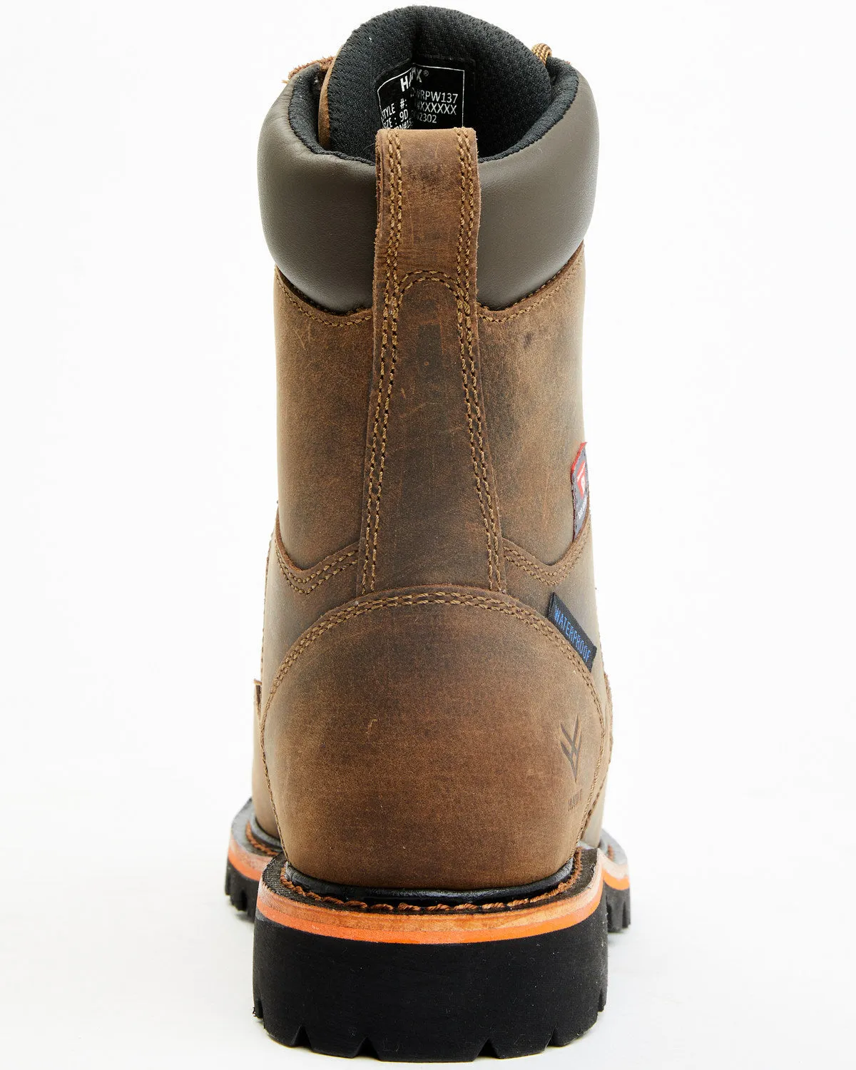Men's 8" Insulated Lace-Up Waterproof Work Boots - Composite Toe