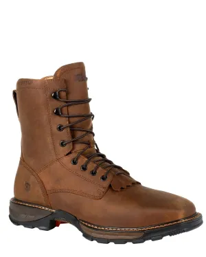 Men's Durango Maverick XP Square Toe Waterproof Lacer Work Boot