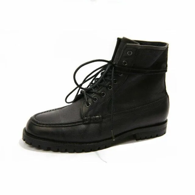 Mens Footwear Work Boots Genuine Leather High Top Shoes