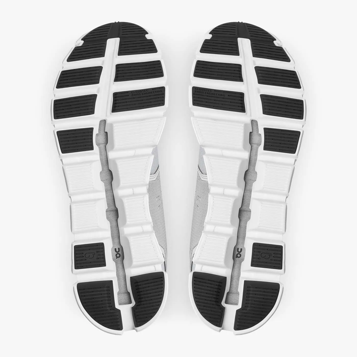MENS ON CLOUD 5 WATERPROOF - GLACIER/WHITE