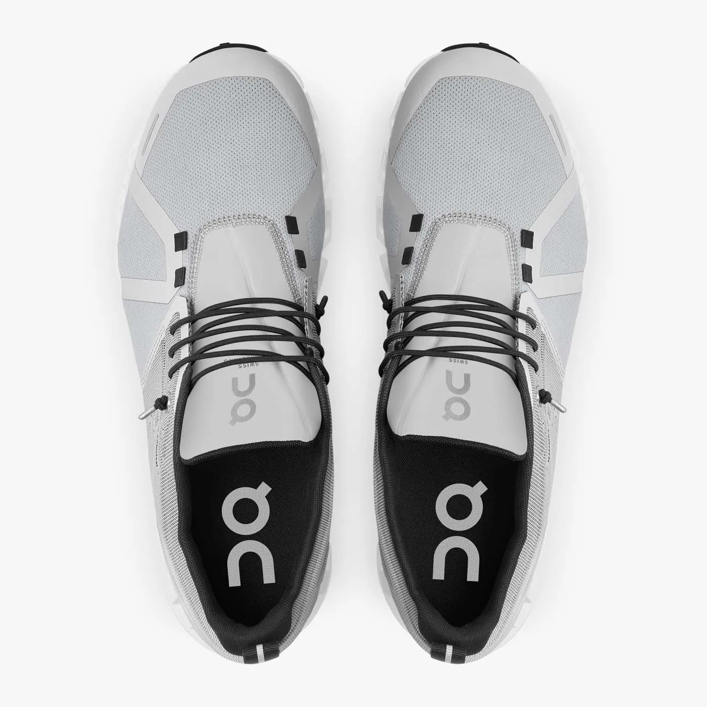 MENS ON CLOUD 5 WATERPROOF - GLACIER/WHITE