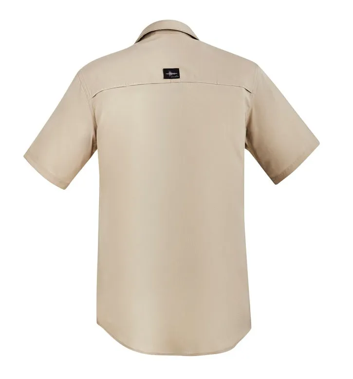 Men's Outdoor Short Sleeve Shirt by Syzmik Workwear - Style ZW465
