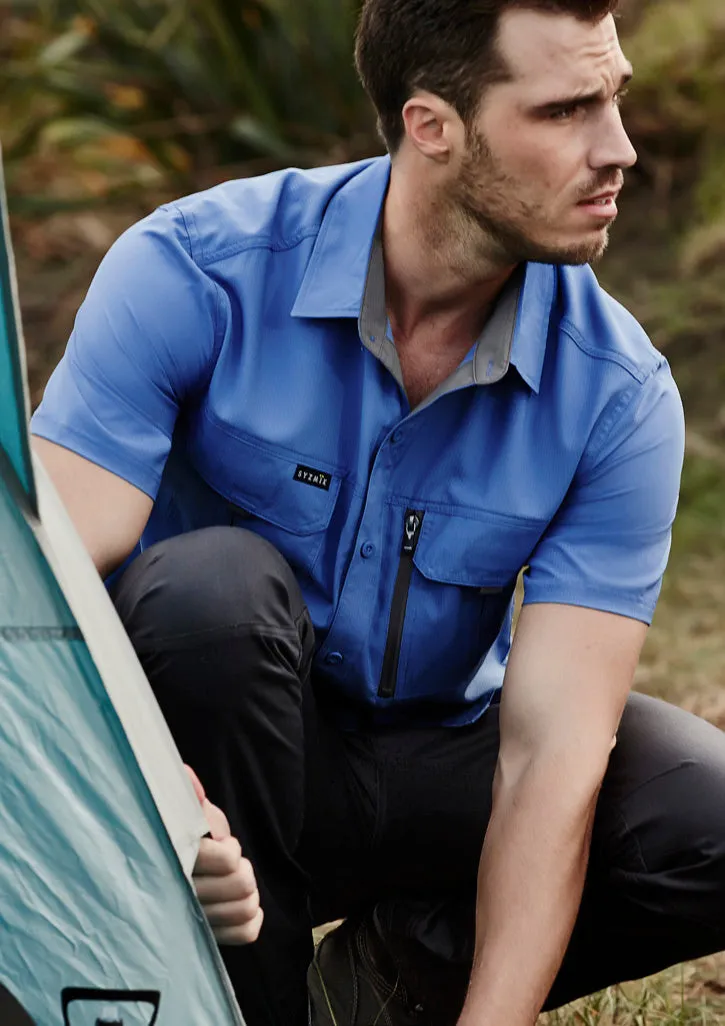 Men's Outdoor Short Sleeve Shirt by Syzmik Workwear - Style ZW465